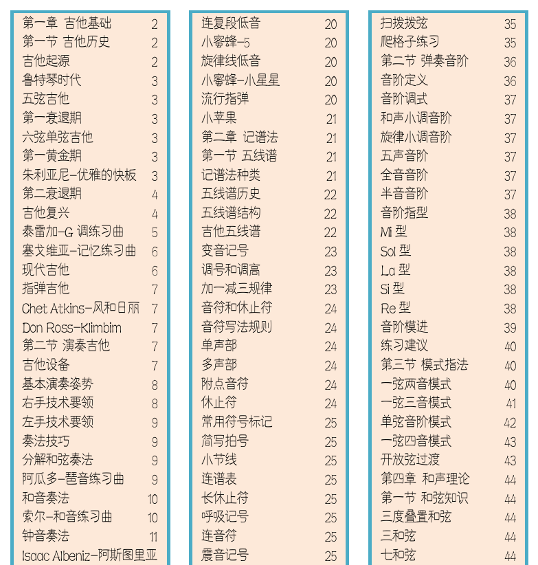 古典吉他高级教程 第1页  [右上]